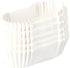Oval Paper Baking Cups,Cupcakes Liners Baking Tools For Muffins Cupcakes Oval Mini Cake Mould Kitchen Supplies(white)...
