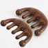 Wide Teeth Hair Comb Sandal Wood Anti-static Scalp Massage Hair Care Tool Relaxation Therapy Stimulation Reflexology Lotus Wood Comb...