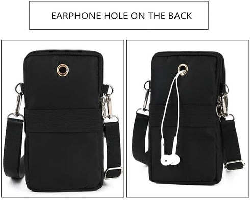 Travel Cell Phone Purse Bag for iPhone 15 14 13 12 11 Pro Max/Galaxy A15 A25 A35 A14 A13...