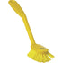 Vikan, Yellow Brush,Dish,Scraping Edge,Med,11",PP/PBT, 4237...