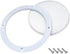 uxcell 2pcs 4" Speaker Grill Mesh Decorative Circle Woofer Guard Protector Cover Accessories White...