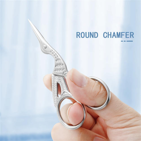 3.7Inch Embroidery Scissors Knitting Scissors Sharp Tip Stainless Steel Scissors Little Scissors for Cross Stitch Cutting Embroidery Sewing Handcr...