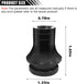 M12 x 1.25 Car Gear Shift Knob Adapter, Manual Shifter Adapter Shift Stick Connector, Aluminum Alloy Shift Knob Boot Retainer Adapter for Manual C...