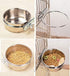 Pet Feeder Water,10oz 20oz 30oz Bird Hamster Small Animal Cup with Holder,2PC Stainless Steel Bowls,Each 10oz Cage Coop Hook Cup for Small Animal ...