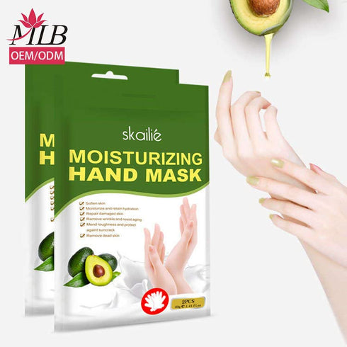 Moisturizing Hand Mask Gloves -Glycerin + Avacado Extract for Deep Moisturizing (Gloves 3pk), Beauty Gifts | Skincare Gifts | Skincare Party Favor...