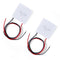DUTTY 2pcs TEC1-12706 Semiconductor Refrigeration Tablets TEC1-12706 12V 6A Heatsink Thermoelectric Cooler Cooling Peltier Plate Module 40x40MM...