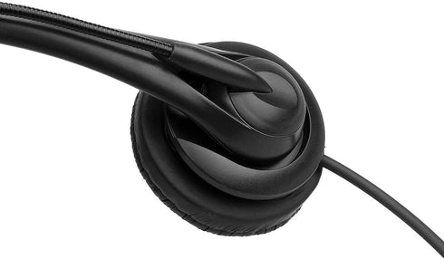 Retevis Overhead Walkie Talkie Headset with Boom Mic, 2 Pin, for RT22 RT68 RT21 H-777 RT27 RT86 RB26 RB68, Compatible with BAOFENG UV-5R BF-F8HP p...