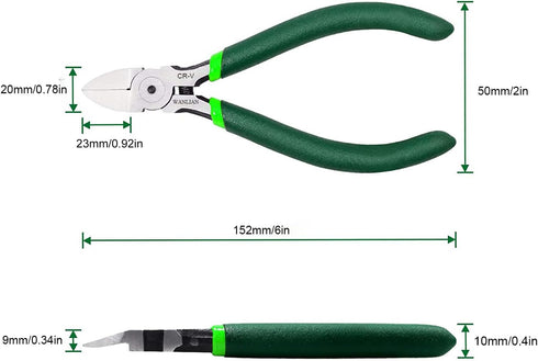 Wanlian Professional Hardware Tools - Pliers, Professional Industrial Pliers, Side Cutting Pliers, Wire Cutters,Electrician Wire Cutters,flush cut...