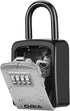 ORIA Key Lock Box, Key Safe Box, 4 Digit Combination Key Storage Lock Box Waterproof, 5 Keys Capacity with Removable Shackle for Indoor Outdoor, S...