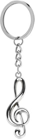 Musical Note Key Ring Keyfob Keyring Music Symbol Keychain...