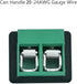Phono RCA Male Plug to AV Screw Terminal Audio Video Connector Speaker Wire to RCA Adapter 4-Pack...