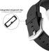Fastener Rings Compatible for Garmin vivosport/Approach X10,X40/Forerunner 255S,265S,45S/Venu 2S,3S/Vivoactive 4S Bands Black Rubber Replacement S...