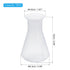 PATIKIL 100ml Plastic Erlenmeyer Flask, 2 Pack Wide Mouth Conical Flask for Laboratory, Clear...