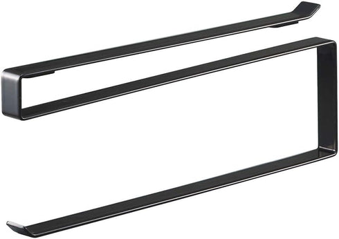 Yamazaki 7116 Under Cabinet Kitchen Paper Holder, Black, Approx. W 0.6 x D 10.2 x H 3.7 inches (1.5 x 26 x 9.5 cm), Tower...