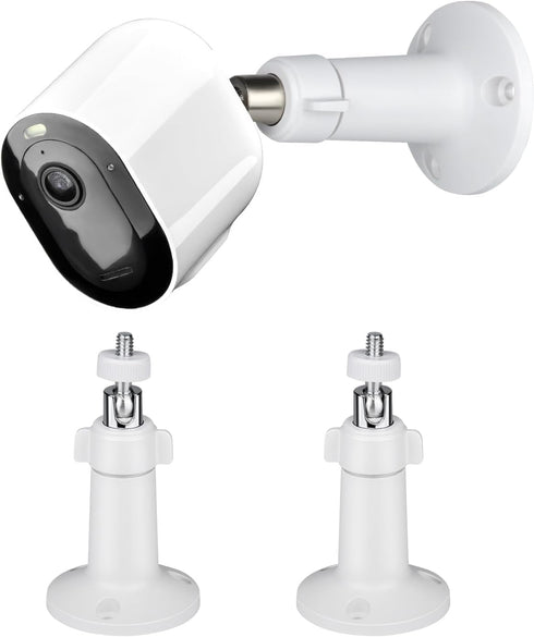 2 Pack Wall Mount for Arlo Pro/Pro2/Pro3/Pro4/Ultra/Ultra2/Essential Spotlight Camera,Adjustable Mount for Arlo Essential 2K Indoor/Outdoor(2nd Ge...