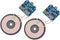 2Pcs Qi Wireless Charger PCBA Circuit Board with Coil Pad Charging for DIY K9G9...