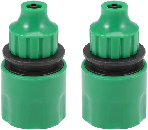 uxcell Quick Connector Hose Pipe Adapter Fitting 4mm Inner Diameter Hose Tubing for Garden Irrigation System 2pcs...