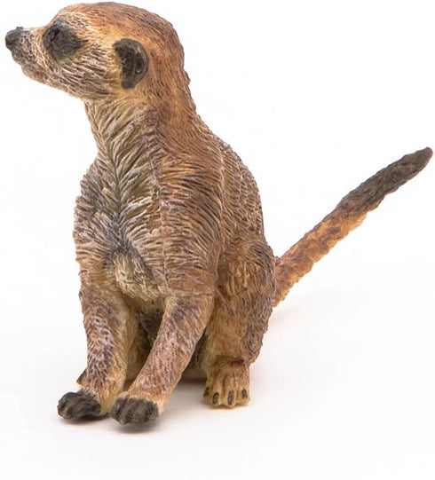 Papo -Hand-Painted - Figurine -Wild Animal Kingdom - Sitting Meerkat -50207 -Collectible - for Children - Suitable for Boys and Girls- from 3 Year...