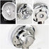 Toothbrush Holder Jewelry Toothpaste Razor Organizer Suction Cup, Mirror, Tile, Wall Mounted, Gift for Bathroom Shower, Does NOT Fall Bathroom Acc...