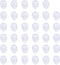 HAUTOCO 72pcs Teardrop Glass Cabochons 18x25mm Flat Back Clear Cabochon Dome Tiles Non-calibrated for Cameo Pendant Photo Craft Jewelry Making...