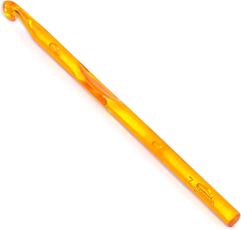 7 mm Crochet Hook, Ergonomic Handle for Arthritic Hands, Colorful Transparent Crochet Hook for Beginners and Crocheting Yarn(7 mm)......