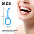 36PCS Individually Wrapped Clear Aligner Removal Tool for Invisible Removable Clear Braces Retainers, Dentures, Sanitary, Convenient, Enduring, Wa...