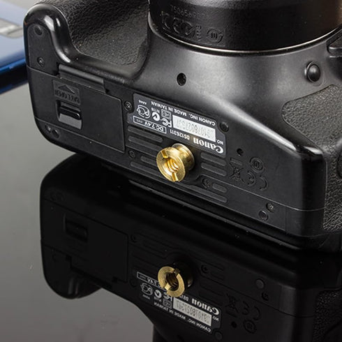 2 Pack Camera Bottom Screw Extender D-Ring Male to Female 1/4 Mount Screws Universal Adapter for Leather Half Case Cover Canon Nikon Sony Pentax F...