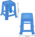 8 Pack Canvas Stands Blue Paint Stands for Painting Mini Canvas Feet Risers Canvas Support Stands for Painting Supplies Fluid Acrylic Pouring Tool...