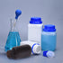 Othmro 3Pcs Bottles, Lab Chemical Reagent Bottles, 250ml/8.5 oz, Small Mouth Containers, Liquid/Solid Square Sample Storage Containers, Sealing Bo...