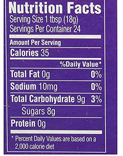 Polaner All Fruit With Fiber Grape Spreadable Fruit 10 oz...