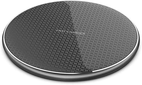 Wireless Charger 15W Fast Charge Aluminum Wireless Charging Pad Mat for iPhone 14 Pro Max/14 Plus/13 Pro/12/11/XS/XR/8, Samsung Galaxy S22/S21, No...
