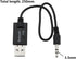 Create idea 2Pcs USB Bluetooth to AUX Cable Receiver 3.5mm in-Line Bluetooth Audio Adapter Compatible with Mini Cooper Gen 2 3 R56 R55 F56 F55 R60...