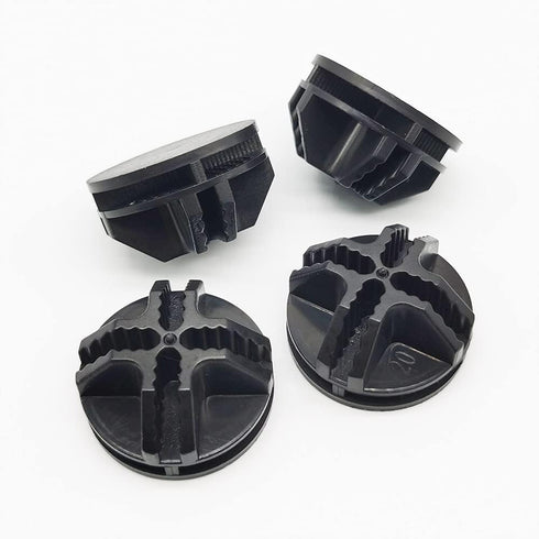 Wire Cube Connectors Plastic Connectors Wire Grid Cube Storage Organizer Connector for Wire Cube Storage Unit Cube Storage Modular Closet - Black ...
