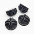 Wire Cube Connectors Plastic Connectors Wire Grid Cube Storage Organizer Connector for Wire Cube Storage Unit Cube Storage Modular Closet - Black ...