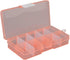 Clear Plastic Storage Box 10 Compartment with Sealing Lid Container for Case for Small Jewelry for Pill multi compartment storage box small...