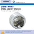 A ABIGAIL 24mm Heavy Duty Oil Filter Wrench for BMW, Chevy, Dodge, Chrysler, Jeep and other vehicles...
