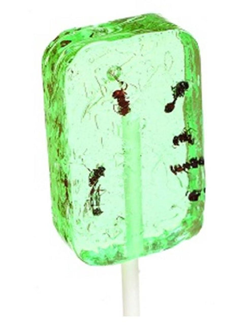 Hotlix Assorted Ant Sucker Lollipop - Pack of 4 - Blueberry, Apple, Banana, Watermelon...