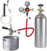 Draft Beer Line with Hexnut - Vinyl Hose ID 3/16 inch OD 7/16 inch Length 5ft, with Hexnut Assembly, Free Two Clamps, Prefect Connect Beer Tap Tow...