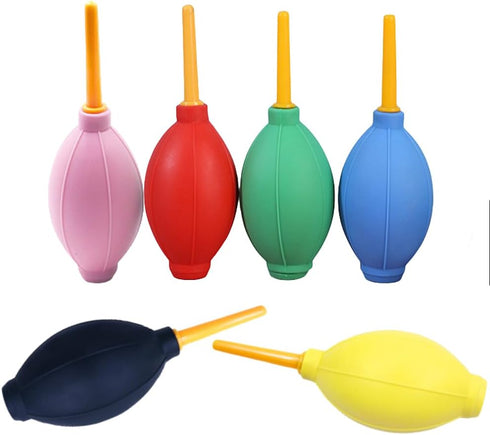 6 Pcs Silicone Air Blower Blowing Ink Air Blower for Card Making Dispersing Blowing Dust Removal Ash Removal Gas Blowing Hand Held Cleaning Tools ...