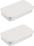 Vagocom 2Pcs Empty Push and Pull Storage Boxes,2.36x1.34x0.43inch / 60x34x11mm Small Metal Box with Lid for Storing Crafts, Sewing Supplies and Ot...