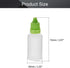 Othmro 10Pcs 0.7oz PE Plastic Bottles Lab Eye Dropper Bottles 20ml Squeezable Eye Liquid Dropper Bottles Small Mouth Drop Bottles Liquid Sample Se...