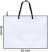 Opret 19x25 inch Art Portfolio Bags, Artwork Storage Case with Handle and Zipper Vinly Mesh Folder Organizers for Bulletin Boards, Scrapbooks, Kee...