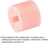 MECCANIXITY Clothes Hanger Marker Blank Fit 3.5mm Rod for Garment Color Coding Pink Count 100...