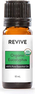 USDA Certified Organic Eucalyptus Essential Oil by Revive Essential Oils - 100% Pure Therapeutic Grade, for Diffuser, Humidifier, Massage, Aromath...