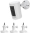 3-Pack Camera Wall Mount for R ing Stick Up Cam/Pro/WyzeCam/Eufy Cam/Arlo/Reolink/Google Nest, Mounting Brackets Suitable for All Cameras with Sta...