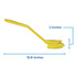 Vikan, Yellow Brush,Dish,Scraping Edge,Med,11",PP/PBT, 4237...