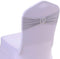 Tvoip 10PCS Chair Cover Stretch Band with Buckle Slider Sashes Bow Wedding Banquet Chair Decoration (Gray)...