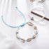 Boho Beaded Anklets Shell Ankle Bracelets with Silver Turtle Foot Chain Jewelry for Women 2Pcs...