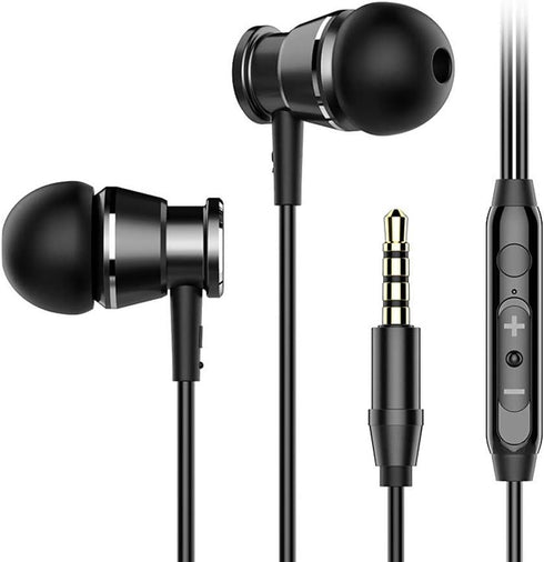 Noise Isolating Wired Earbuds Headphones Earphones w/Microphone Compatible with Samsung Galaxy S10 S9 Plus S10e A10e A15 A14 A12 A13 A03S A04e A25...