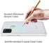 for Samsung Galaxy A21s Case Crystal Clear Slim Hard Case Hybrid Shockproof Bumper with Tempered Glass Screen Protector Full Body Anti-Yellow Anti...